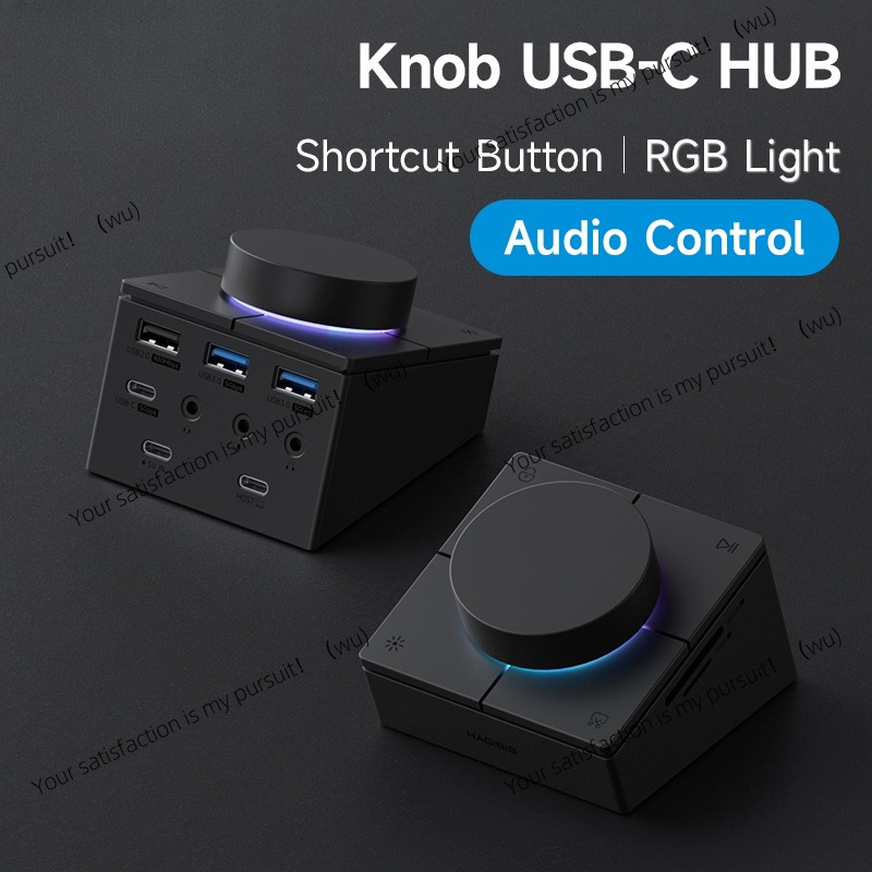 Usb C Docking Hub - Hub USB C con Botones de