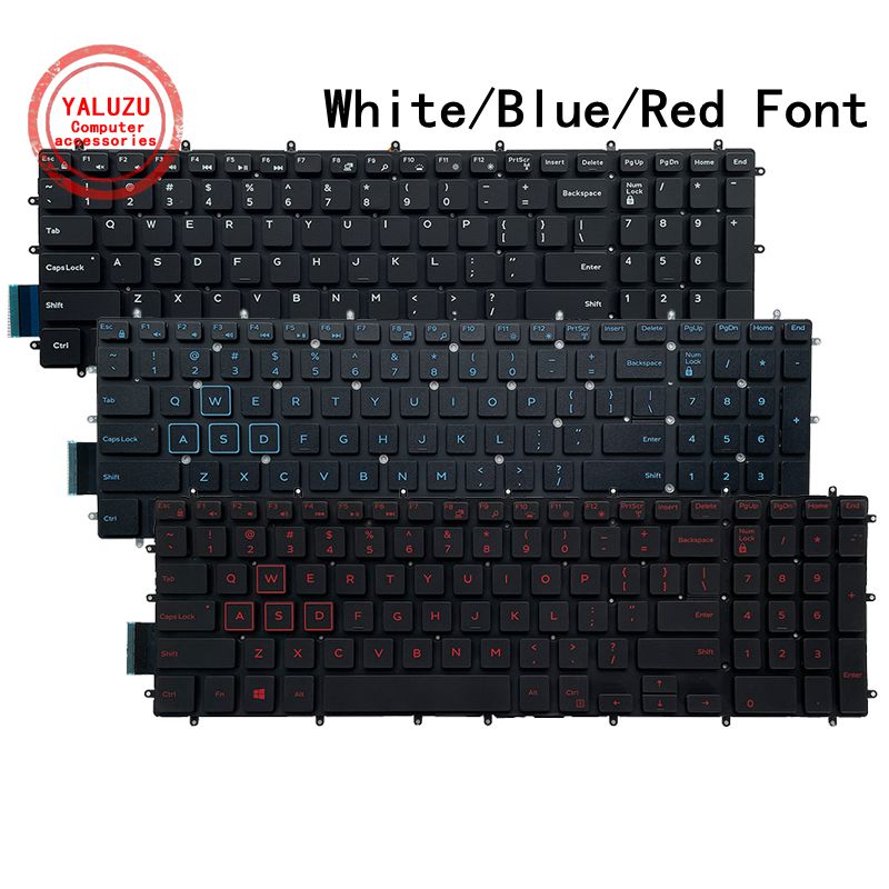 Laptop Accessories Dell - Teclado para ordenador portátil estadounidense para