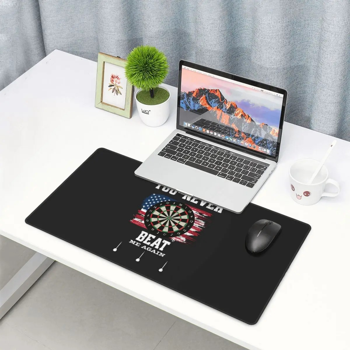 Laptop Accessories Target - Alfombrilla de Ratón Grande con Diseño