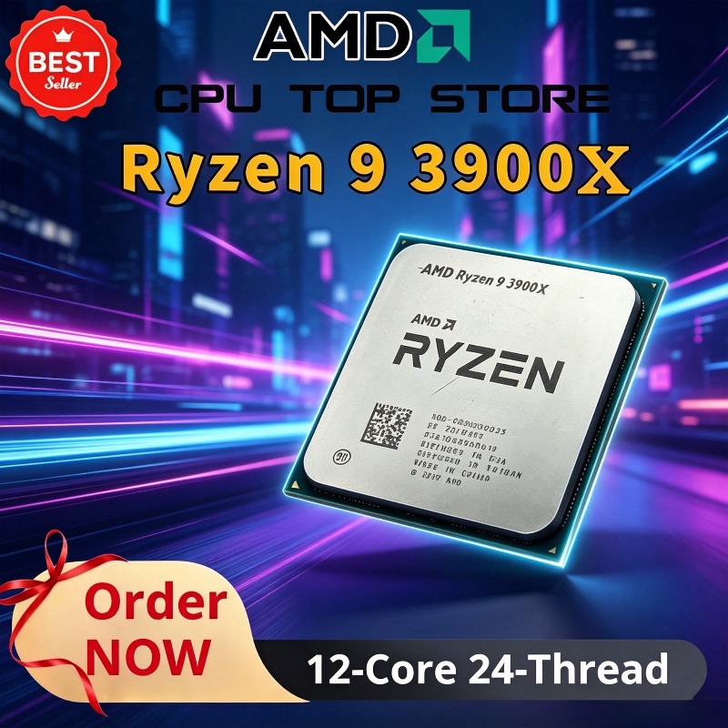 Amd Cpu Ryzen 9 - CPU AMD Ryzen 9 3900X 100%