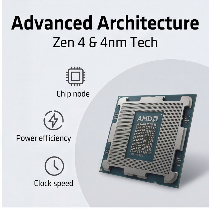 AMD Ryzen 5 8400F R5 8400F 6 N - Amd Cpu Ryzen 5 reseña y precio