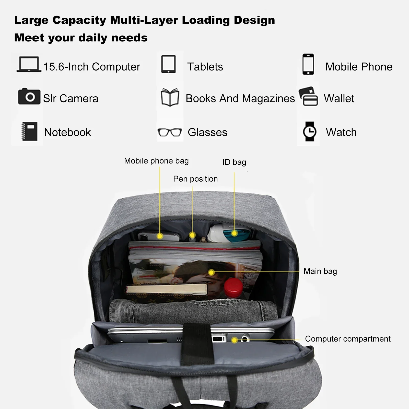 Mochila para portátil de 17 pu - Laptop Accessories Box reseña y precio