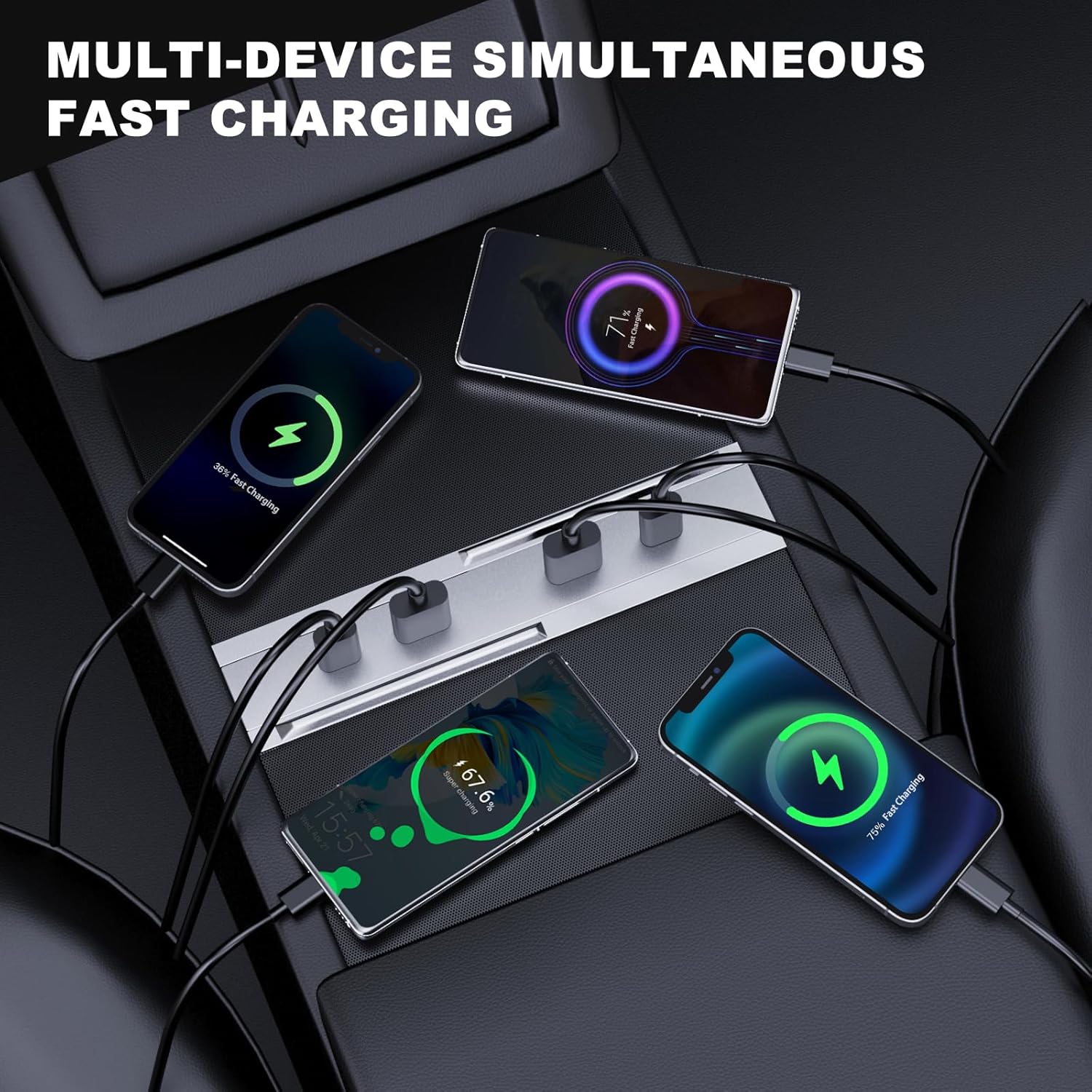 Base de Carga Rápida de 27W-65 - Usb C Docking Hub reseña y precio