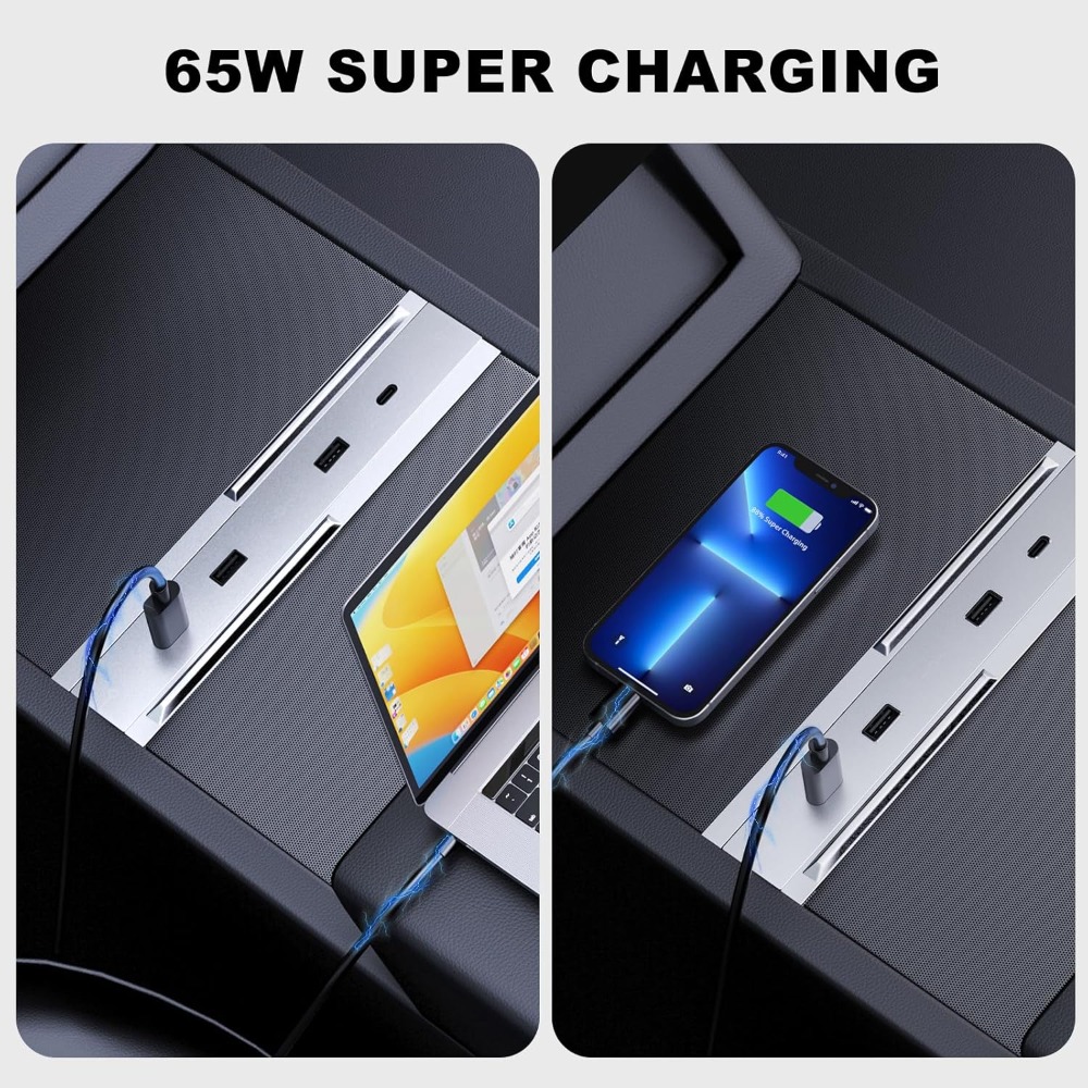 Accesorio interior para Tesla  - Usb C Docking Hub reseña y precio