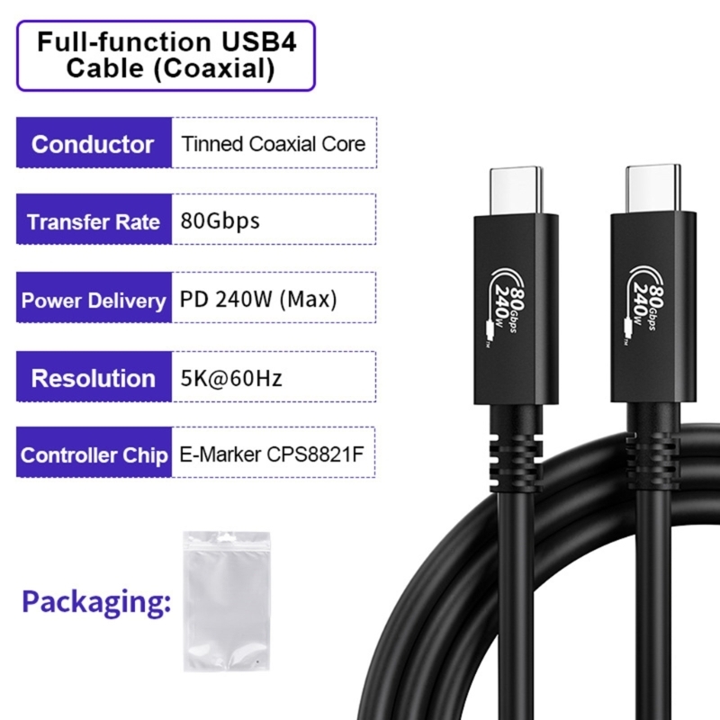 Cable Q6PA USB C a USB C para  - Laptop Open Accessories reseña y precio