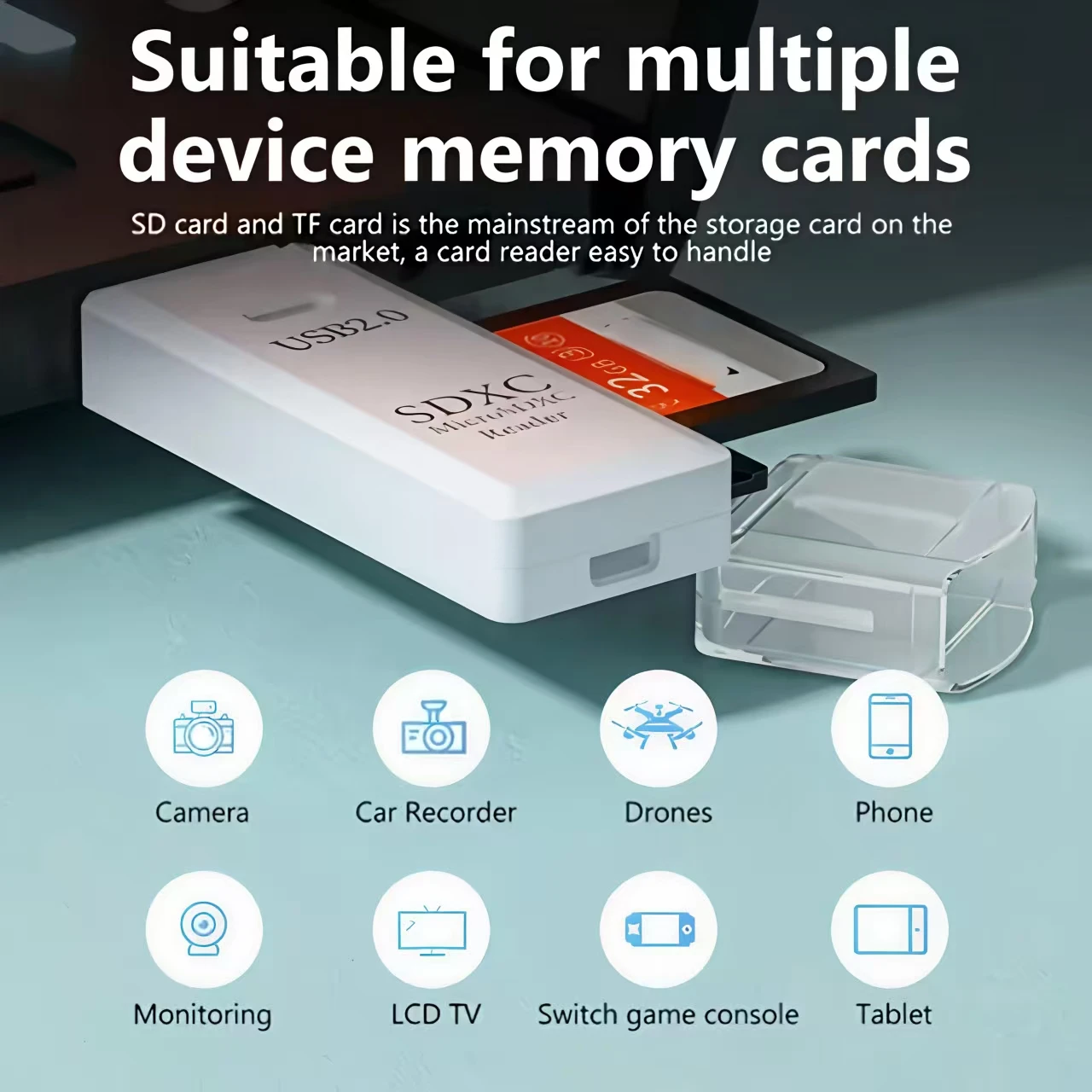 2 in 1 USB 3.0 Card Reader Mic - Laptop Related Accessories reseña y precio