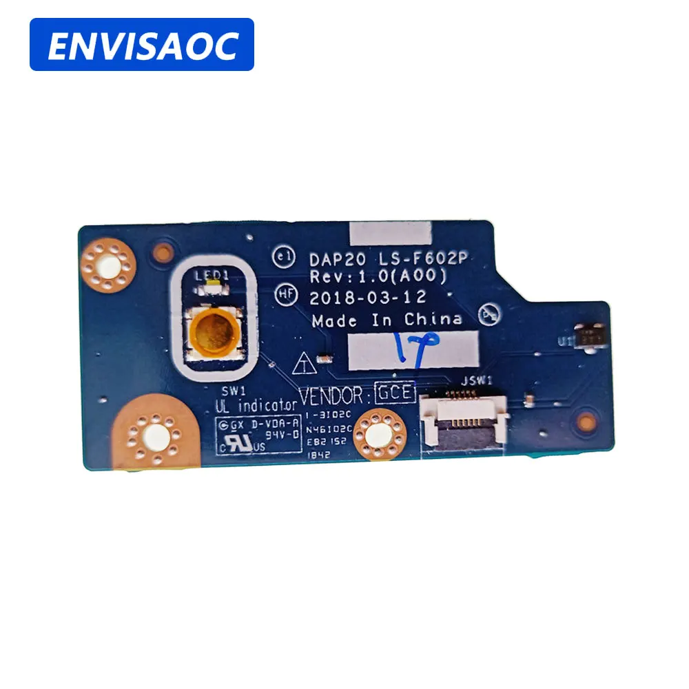 Placa de botón de encendido pa - Laptop Accessories Dell reseña y precio