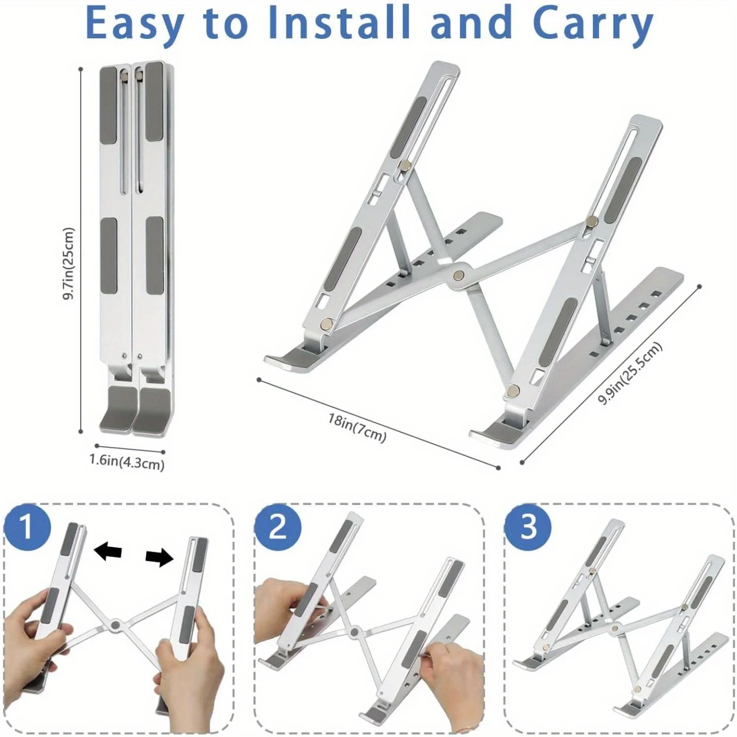 Soporte de aluminio ajustable  - Laptop Accessories Dell reseña y precio