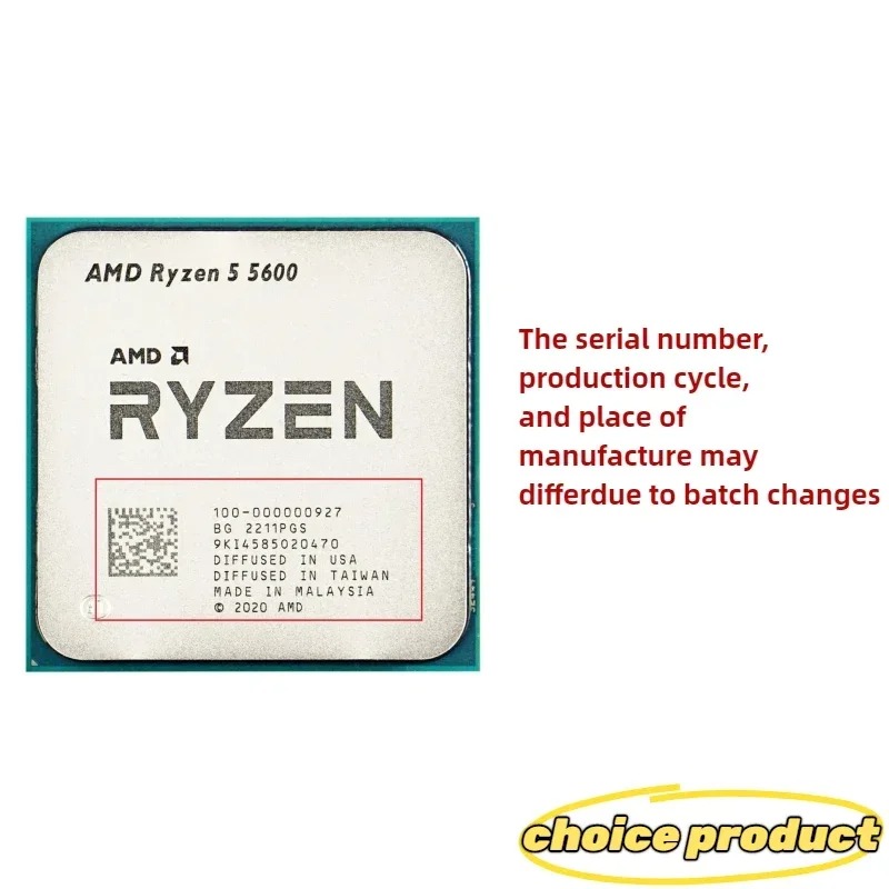 Procesador AMD Ryzen 5 5600, S - Amd Cpu Ryzen 5 reseña y precio