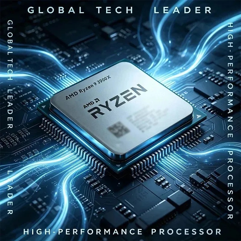 CPU AMD Ryzen 9 3900X 100% Nue - Amd Cpu Ryzen 9 reseña y precio