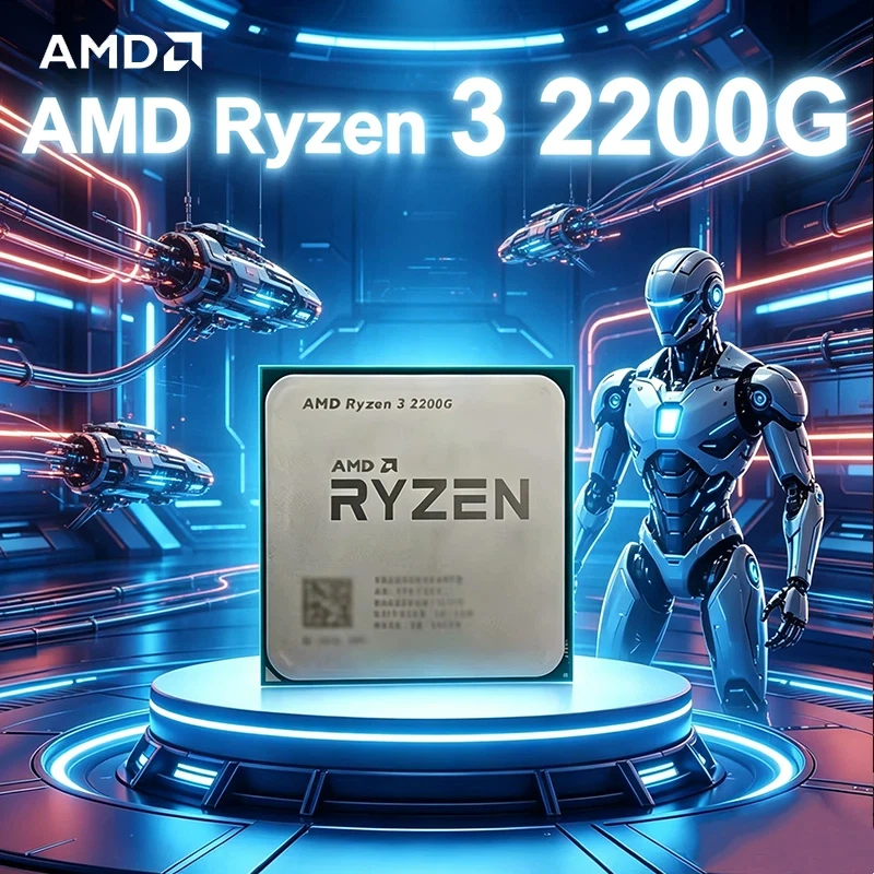 AMD Ryzen 3 2200G Usado R3 220 - Amd Cpu Ryzen 5 reseña y precio